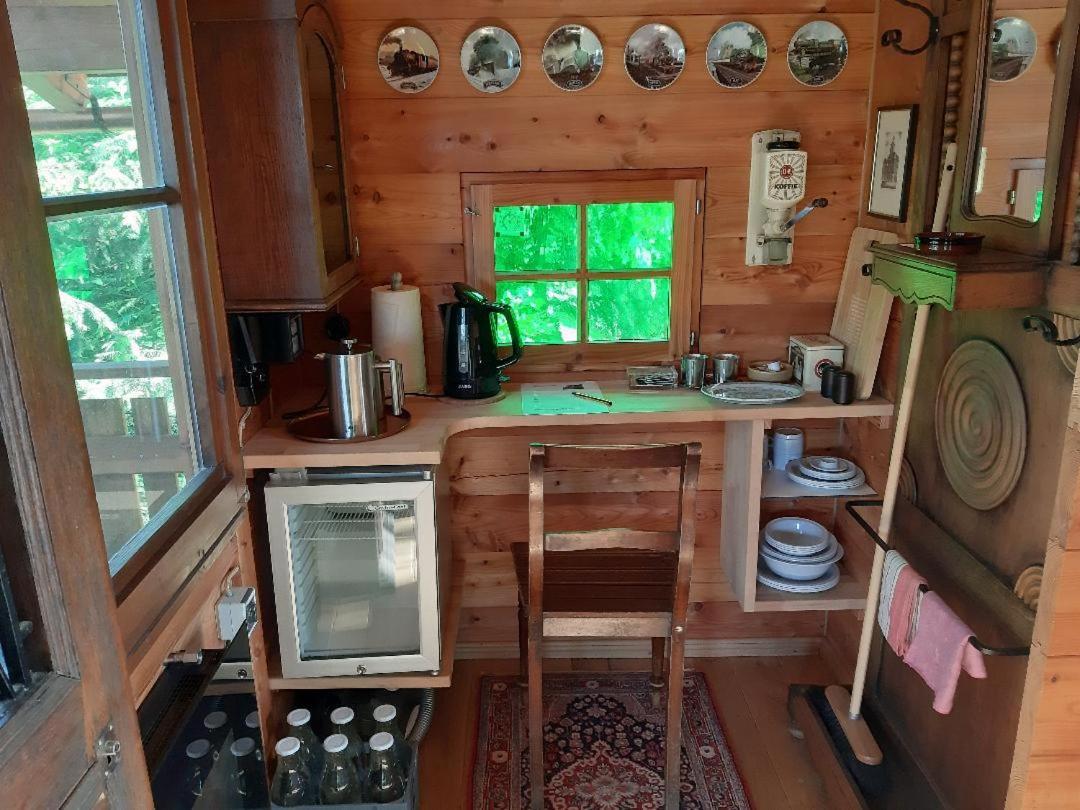 Baumhaus Wolfshoehle Fischach Luaran gambar